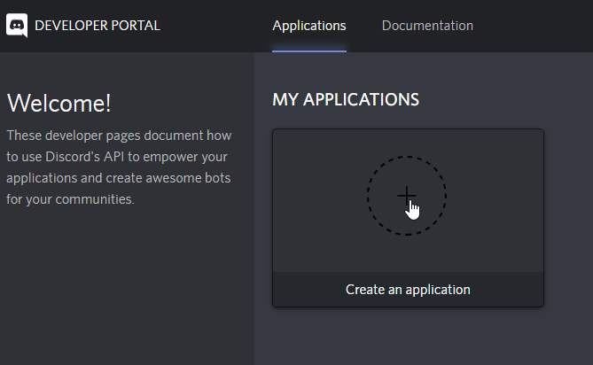 Discord Developer Portal — Documentation — Applications